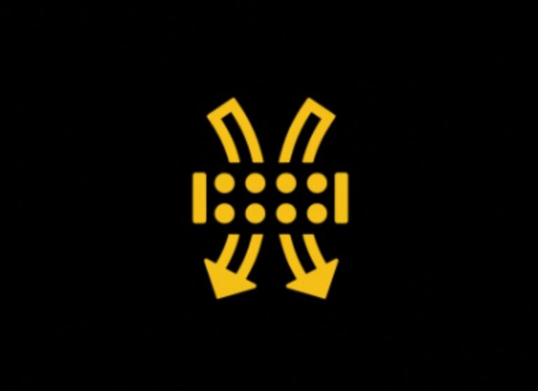 air filter warning light