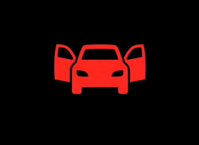 door open warning light