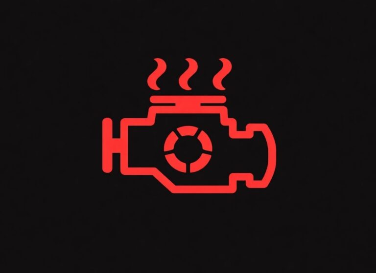 emission control system light