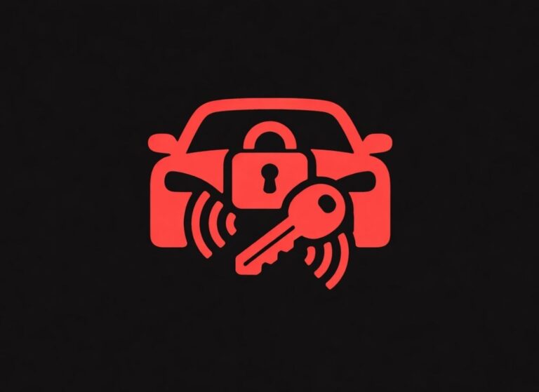 immobilizer warning light