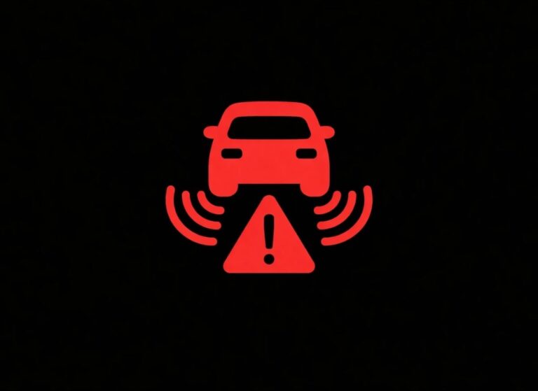 parking sensor warning