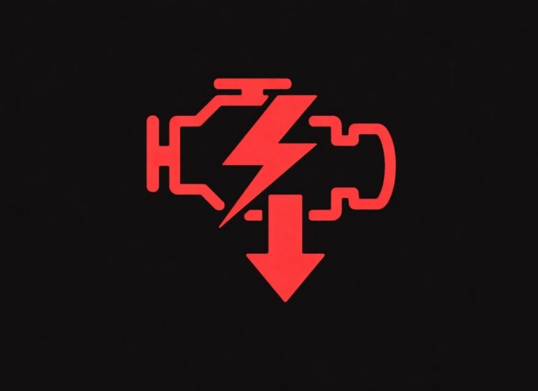 reduced engine power light