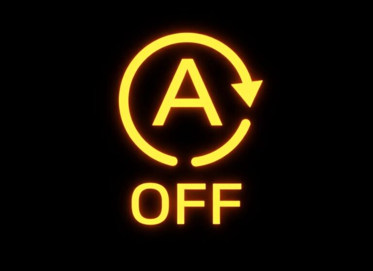 start stop system warning