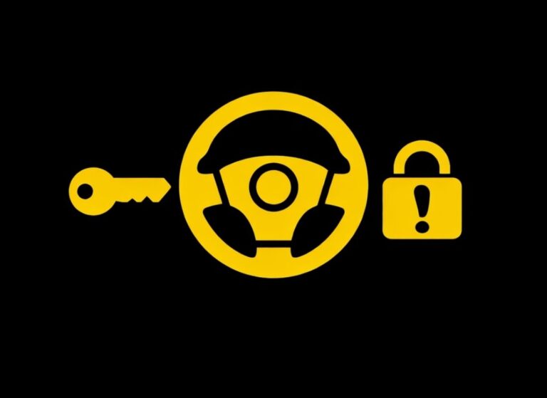 steering lock warning