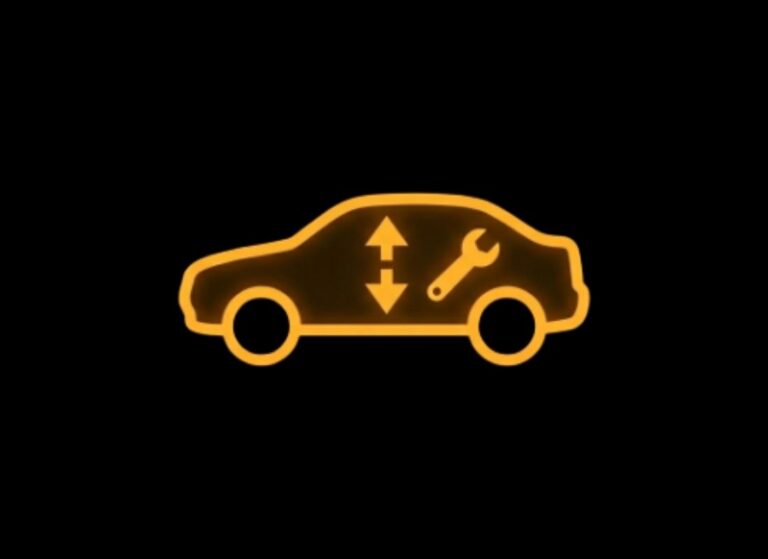 suspension system warning