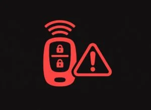 key not detected warning