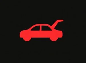 trunk open warning light